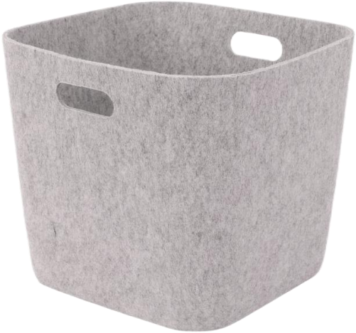 Square felt basket variant B
