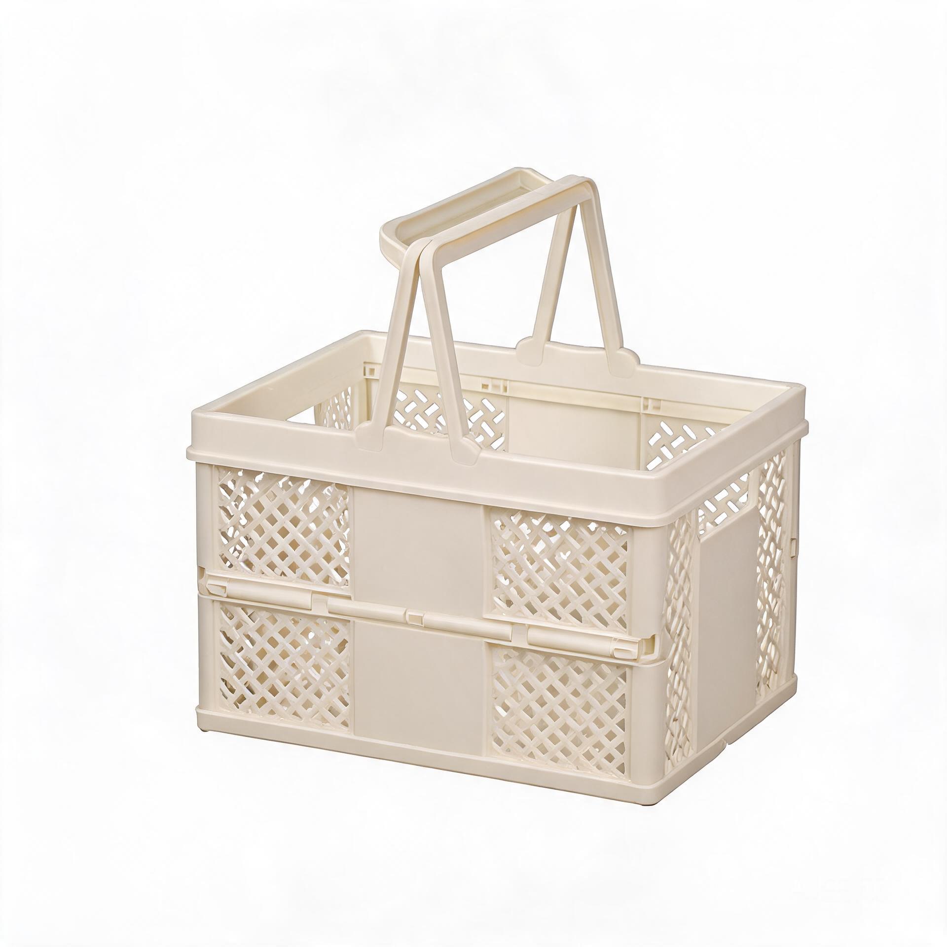 Double-Handle Folding Basket